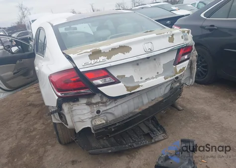 2015 Honda Civic Se from USA, damaged, VIN 2HGFB2F72FH550942